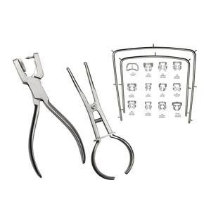 Herramientas de Goma para Dientes |   Kit de perforadores de dique de goma de acero inoxidable para instrumentos dentales |   Juegos de Pinzas para Dique de Goma Dental - Product Image 4