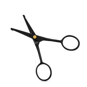 Ciseaux de beauté pour poils de nez, coupe-ongles, ciseaux de manucure, soins personnels, tondeuse à poils de nez et à barbe en acier inoxydable - Product Image 1