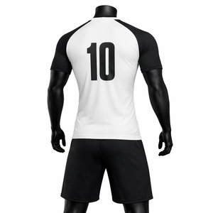 Conjunto de Uniforme de Fútbol Personalizado, Camiseta y Pantalones Cortos para Hombre, Transpirable, de Secado Rápido, Equipación de Equipo OEM ODM, Ropa para Entrenamiento y Partido - Product Image 2
