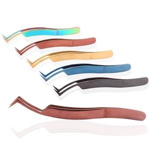 Parfait pour ramasser et placer des cils individuels en utilisant ces pinces à cils en acier inoxydable - Product Image 4