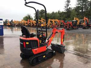 รถขุดขนาดเล็ก Kubota K008-5 4 ตัน มือสอง อุปกรณ์ที่เชื่อถือได้ มอเตอร์ เครื่องยนต์ โครงการ PLC เกียร์ ปั๊ม แบริ่ง - Product Image 2