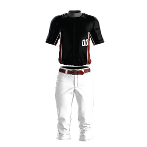 Conjunto de Uniforme de Béisbol de Alta Calidad y Cómodo, Ropa Deportiva Ligera, Impresión por Sublimación, Antibacteriano, Uniforme de Béisbol para Hombre - Product Image 1