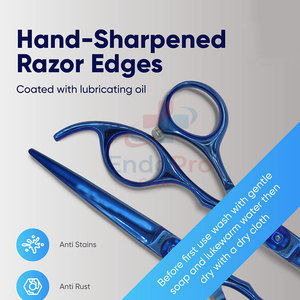 Hot Sale Barber <b>Scissors</b> Custom Made Stylish Barber <b>Scissors</b> Stainless Steel Beauty Instruments Barber <b>Scissors</b> - Product Image 3