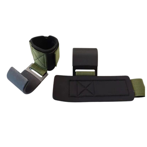 Ganchos de Neopreno Resistentes para Levantamiento de Pesas, Correas Ajustables para Gimnasio, Soporte de Muñeca Personalizado OEM en Rosa y Negro, Precio Económico - Product Image 6