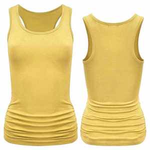 Chaleco Deportivo para Mujer Brussels Sports, Ropa Deportiva de Yoga 2025, Fabricación OEM, Camisetas Personalizadas, Top de Tirantes Tejido de Secado Rápido y Transpirable - Product Image 2