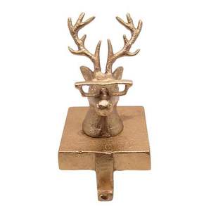 Hot Sale Wood Base Aluminium Top Christmas <b>Stocking</b> <b>Holder</b> For Hanging Decorative Use Xmas <b>Stocking</b> <b>Holder</b> With Silver Tree Top - Product Image 4