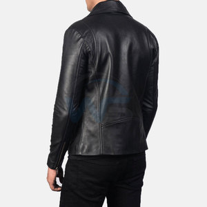 Veste de motard pour homme, veste de moto en cuir de qualité supérieure, vêtement d'extérieur protecteur, veste de motard au design personnalisé - Product Image 4