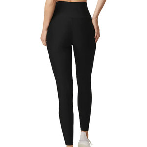 Ensemble de yoga et soutien-gorge legging pour femme de haute qualité, respirant, séchage rapide, couleur unie, tissu polyester/spandex, 2 pièces, vente en gros - Product Image 6