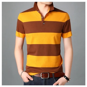 Hot Selling Men's Polo Shirts Custom Logo Collar T-shirt Unisex Uniform Polo Shirt Manufacturer Plain Polo T-shirt for Men - Product Image 2