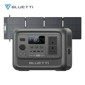 Nueva Estación de Energía Portátil BLUETTI Elite 100 V2 de 1024 Wh con Panel Solar de 200 W, 230 V, Material Plástico, Protección Contra Cortocircuitos - Product Image 1