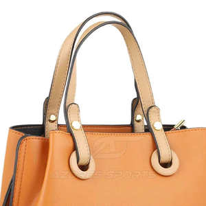 Bolso de Hombro de Cuero Vacuno Genuino Personalizable de Alta Calidad para Mujer, Bolso de Mano Moderno de PU con Cierre - Product Image 3