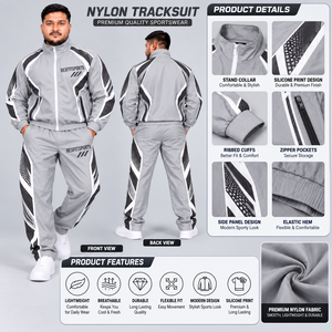Conjunto Deportivo Personalizado al por Mayor para Hombre, Chaqueta Cortavientos de Nailon, Pantalones Jogger, 2 Piezas, Ropa Deportiva para Correr y Entrenar, con Logotipo Personalizado - Product Image 6