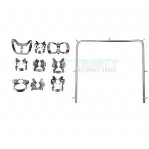 Offre Spéciale Kits de perforateurs de diaphragme dentaire en caoutchouc, Matériel de qualité supérieure, Instruments dentaires - Product Image 6