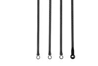 Kit d'outils pour éliminer les points noirs et l'acné, 4 pièces, en acier inoxydable, extracteur de boutons, comédons et points blancs, embouts de précision
