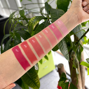 7 Colors Cream <b>Blush</b> Stick with Built-in Brush, Buildable Natural Flush for Cheeks, Lips & Eyes - Product Image 6