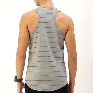 GREEN SWIFT INDUSTRIES Débardeur Sportif Homme Col Rond Sans Manches en Polyester/Coton Uni Respirant Haute Qualité Prix Bas - Product Image 5