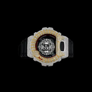 Reloj de Moissanita con Apariencia de Diamante en Oferta, Reloj de Pulsera Premium Estilo Hip Hop con Diseño Elegante Disponible al Mejor Precio del Mercado - Product Image 2
