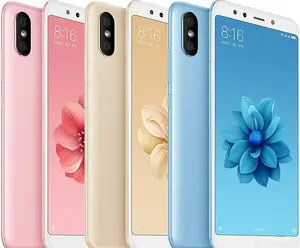 Smartphone original de segunda mão para redmi 6x desbloqueado, usado para iphone 7p, cores misturadas