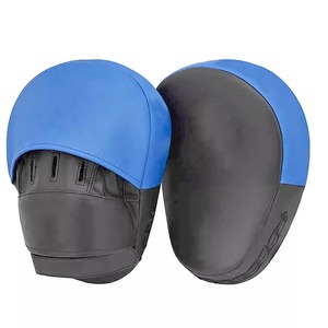 Mitaines et pads de frappe personnalisés en cuir de luxe, confortables et protecteurs pour la boxe, le Muay Thai et le kickboxing, entraînement AS-FP-35 - Product Image 5