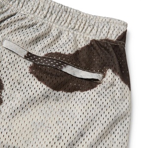 Shorts de basket-ball personnalisés imprimés par sublimation avec poches zippées pour hommes, shorts de sport en mesh actifs - Product Image 6