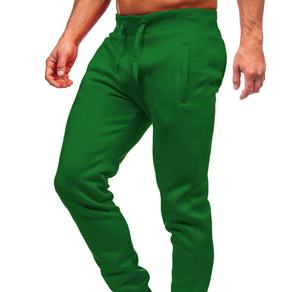 Pantalon de survêtement empilé en gros 100% coton tissu pour Flare Track Jogger 3D bouffée impression polaire survêtements hommes pantalons de survêtement OEM2026 - Product Image 1