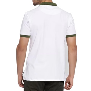 Polo en coton 100 % de haute qualité, design personnalisé, différentes couleurs, avec service OEM sur mesure, idéal pour la gym, collection 2026 - Product Image 4