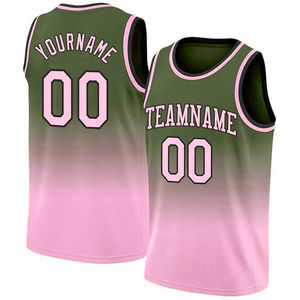 Maillot de basket-ball personnalisé et respirant 100 % polyester avec logo sur mesure, service OEM, idéal pour l'entraînement - Product Image 5