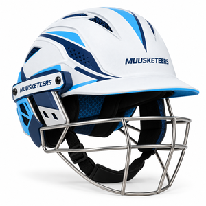 Casco de Cricket Ligero con Protector Facial para Hombre, Ajustable, Grueso, Ligero, Ajuste Ajustable, Protección de Alto Impacto - Product Image 4