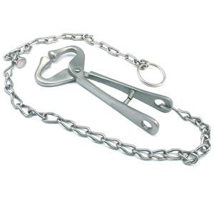Livestock Bull Nose <b>Holder</b> Stainless Steel Veterinary Animal Restraint Equipment Professional Farm <b>Control</b> Tool - Product Image 4