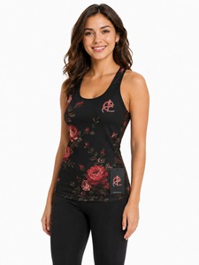 Débardeur de sport respirant pour femmes, idéal pour la gym et le yoga, service OEM, débardeur d'entraînement sur mesure pour femmes en nylon et élasthanne - Product Image 6