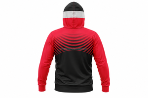 Sudadera con Capucha Personalizada para Hombre, Sublimada con Diseño Degradado y Logotipo de Bulldog, para Baloncesto - Product Image 4
