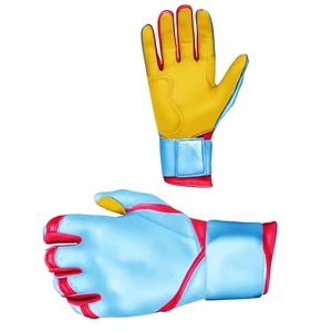 Gants de frappeur de baseball et de softball professionnels sur mesure pour adultes, personnalisés, antidérapants, en peau de mouton - Product Image 3