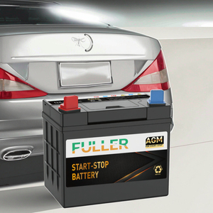 Лидер продаж, стартостоп-стоп автомобильный аккумулятор для батареи voiture 24AH, полный 6-QTF-24 свинцово-кислотный аккумулятор - Product Image 5