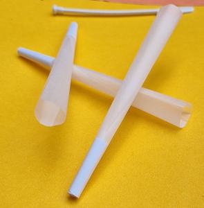 Cônes de javel et de papier non blanchi roulés à la main Pointes de verre et de bois Taille personnalisée Posséder votre marque King Size ronde en vrac approvisionnement d'usine - Product Image 4