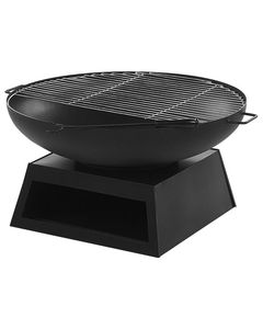 Linea Exports Inc <b>fire</b> <b>pit</b> for patio <b>camping</b> outdoor gatherings heavy duty durable metal structure with antique look - Product Image 1