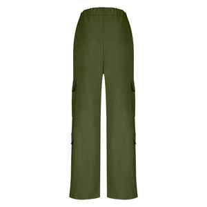 <b>Women</b> Cargo Pants Wholesale Mid Waist Loose Fit Casual Streetwear Pants Autumn Fashion New Design Trousers - Product Image 6