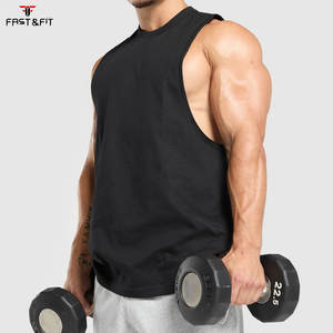 Vêtements de sport pour hommes, débardeur sans manches, stringer, fitness, basketball, course à pied, séchage rapide, respirant - Product Image 4
