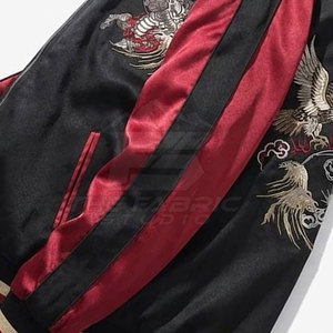 เสื้อแจ็คเก็ตซูกะจังคุณภาพพรีเมียมสำหรับฤดูหนาว ด้านหน้าเป็นมิตรต่อสิ่งแวดล้อม ระบายอากาศได้ดี พร้อมลายปักอย่างประณีต เนื้อผ้าบางเบา สวมใส่สบาย - Product Image 5