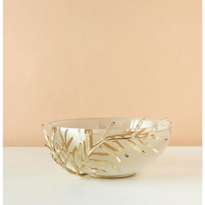 Ensemble de service de luxe fait main pour trois types de noix, avec poignée pilier texturée or abstrait, en acier inoxydable moderne, et plateau à apéritifs compartimenté - Product Image 2