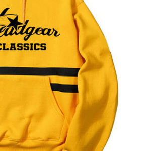 Sudadera con capucha oversize de mezclilla con lavado ácido y apliques bordados de diamantes de imitación con diseño de mono, estilo urbano, otoño 2026 - Product Image 5