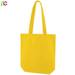 Sac fourre-tout en toile de coton biologique écologique imprimé sur mesure, sac de courses recyclé avec logo personnalisé - Product Image 5