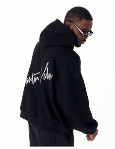 Sweat à capuche de haute qualité 100% coton, style streetwear, anti-rétrécissement, pour hommes, en vente à bas prix - Product Image 6