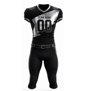Uniforme de Fútbol Americano de Compresión a Bajo Precio, Producto de Moda, Ropa de Equipo, Conjunto de Camiseta de Fútbol Americano Sublimada - Product Image 2