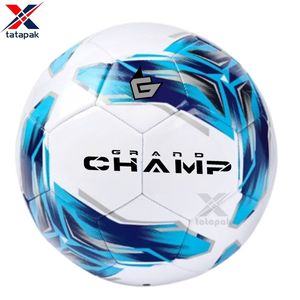 Ballon de football d'entraînement professionnel en PVC/PU, écologique, durable, avec une excellente adhérence, couleurs personnalisables, vente en gros, OEM - Product Image 1