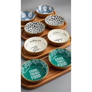 Juegos de tazones de madera para servir, diseños personalizables, tazones grandes curvos de acacia, tazón para servir alimentos para hoteles y restaurantes. - Product Image 2