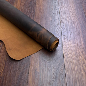 Full Grain Natural Leather Sheet Vegetable <b>Tanned</b> Material For Artisan Leathercraft DIY Projects Wholesale Factory price - Product Image 4