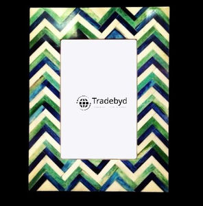 Marco de Fotos Decorativo Creativo Premium con Incrustaciones de Hueso y Acabado Brillante, Diseño Elegante Hecho a Mano por Tradebyd - Product Image 5