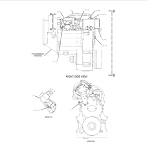 ปั๊ม GP-<span class=keywords><strong>GEAR</strong></span> ปั๊มไฮดรอลิก5447 244สำหรับรถตัก966g 972G II - Product Image 1