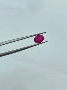 Exquisita Piedra Preciosa de Espinela Roja Rosada de Corte Ovalado Natural de Alta Calidad 6x7.50, Piedra Suelta para la Elaboración de Joyería Fina - Product Image 4