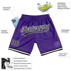 <b>Customized</b> Sports Team Shorts 100% Polyester Mesh Sublimated Club Name Training Basketball Athletic Shorts for Teamwear - Product Image 5